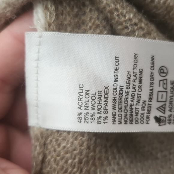 Tommy Bahama Sweater Womens Size M Wool Mohair Tunic Knit Color Block - Picture 6 of 13